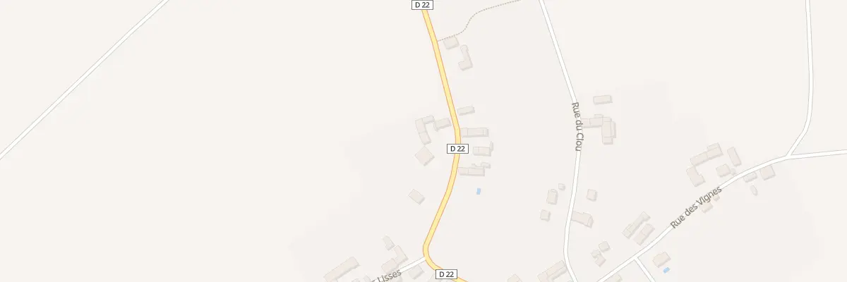 Plan du 29 Rue de la Mairie à Vosnon
