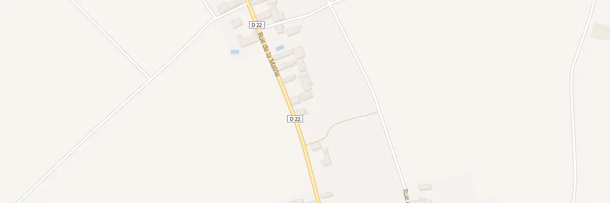 Plan du 34 Rue de la Mairie à Vosnon