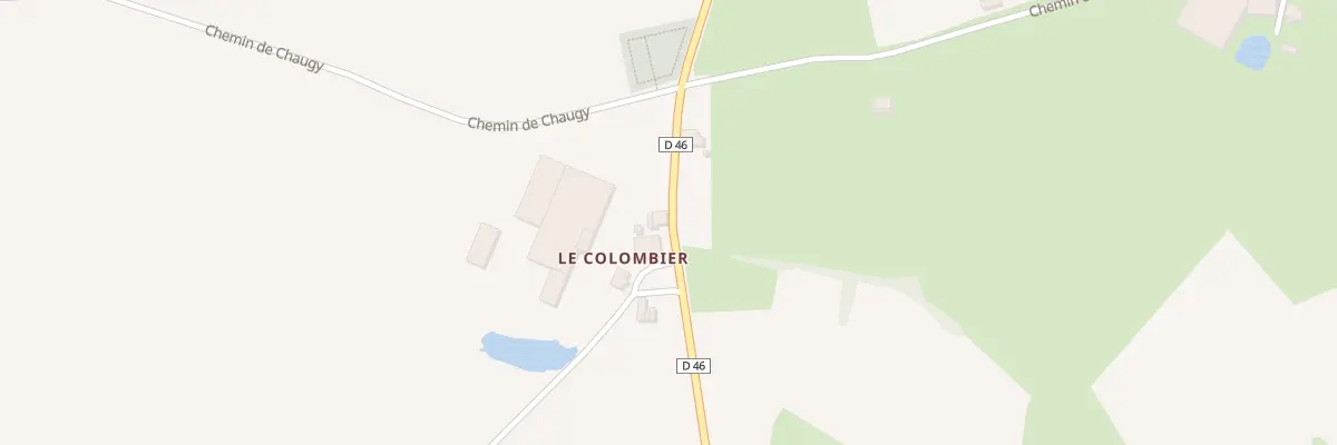 Plan du 621 Rte de Montaiguet à Sail-les-Bains