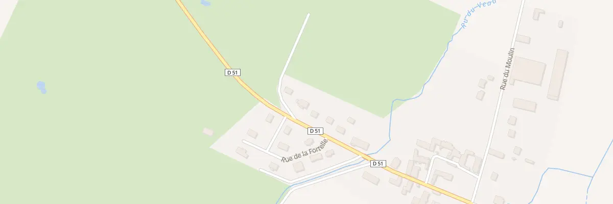 Plan du 9 Prés à la Girarde à Carisey