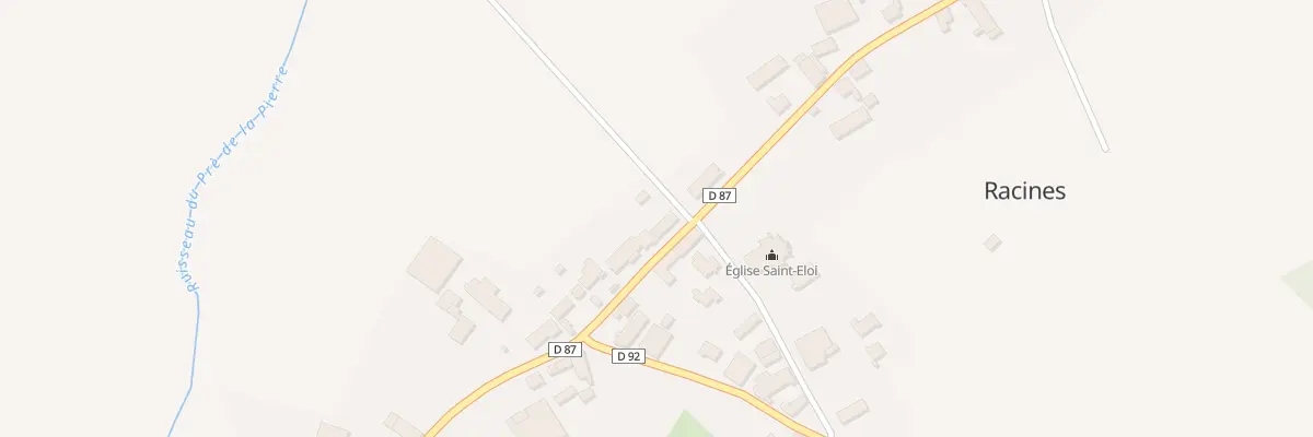 Plan du 2 Rue Principale à Racines
