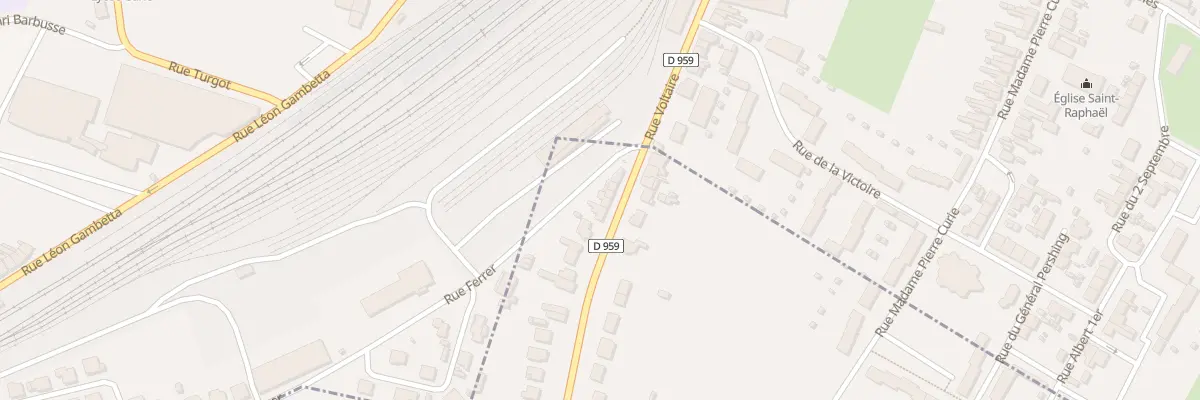 Plan du 7 Rue Emile Brasselet à Leval