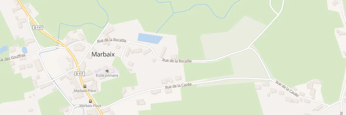 Plan du 9 Rue de la Rocaille à Marbaix
