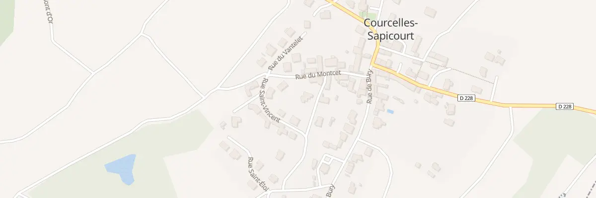 Plan du 2 Rle du Jardin Michaut à Courcelles-Sapicourt