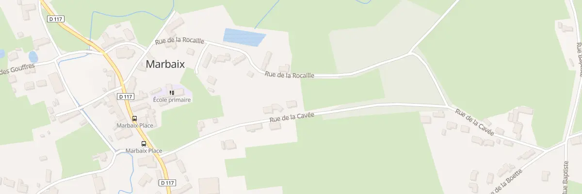 Plan du 13 Rue Cavee à Marbaix