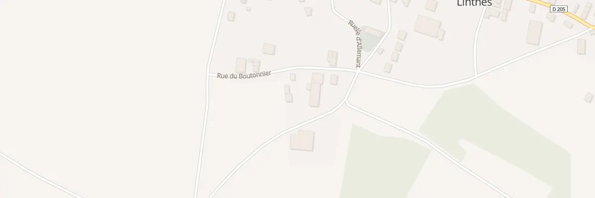 Plan du 95 Rue du Boutonnier à Linthes