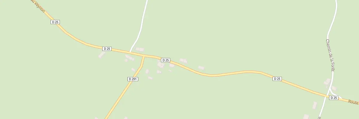 Plan du 1635 Rte de Veynon à Dommartin