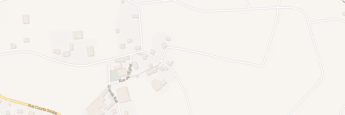 Plan du 2 Rue des Chauffours à Fèrebrianges