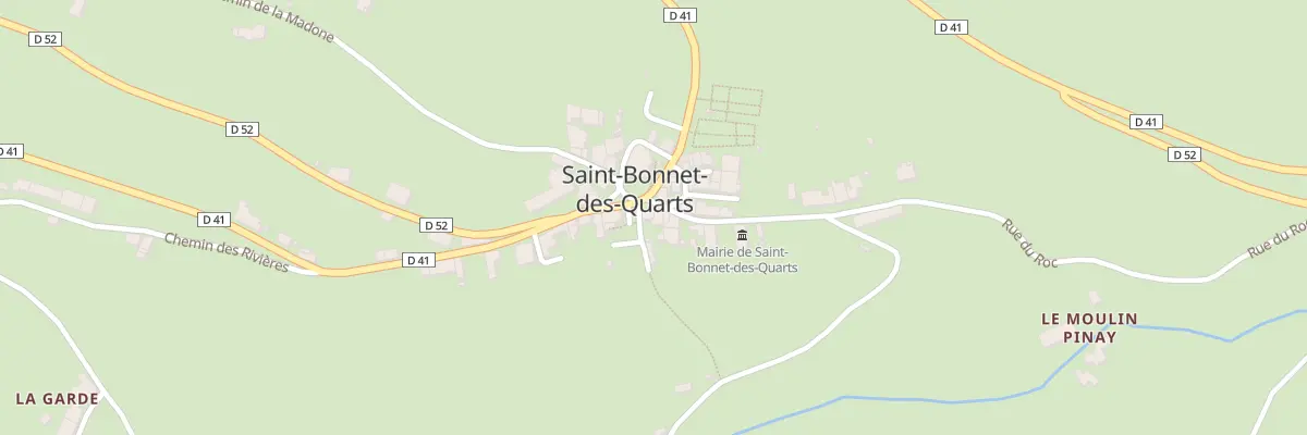 Plan du 12 Rue du Roc à Saint-Bonnet-des-Quarts