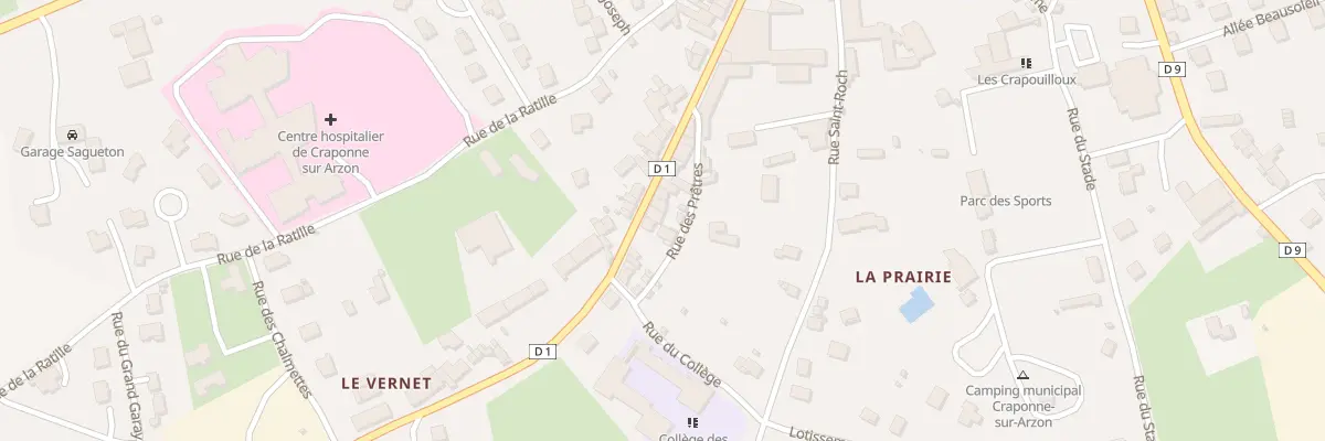 Plan du 19 Av du Vernet à Craponne-sur-Arzon