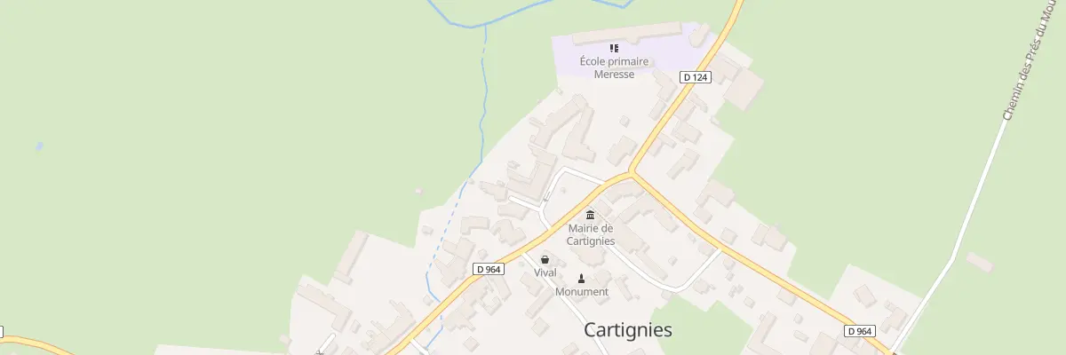 Plan du 80 Vc Place Fernand Wargnie à Cartignies