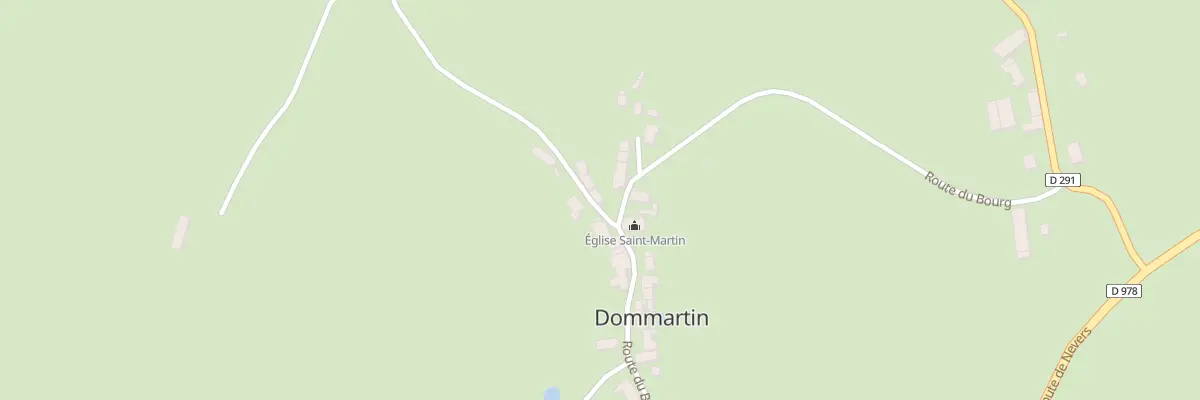 Plan du 20 Le Bourg à Dommartin