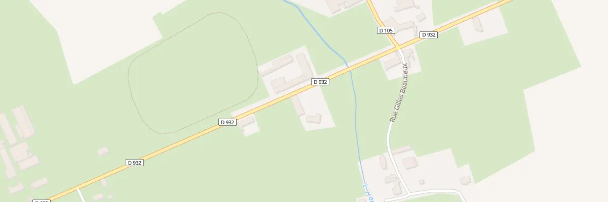 Plan du 6B Vc Brunehaut à Taisnières-sur-Hon