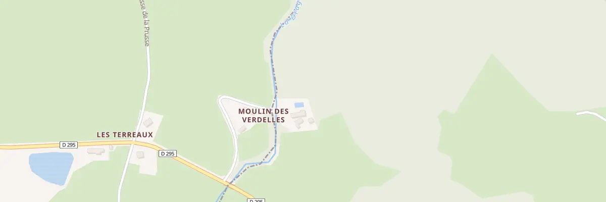 Plan du 4670 Rte de Moulins à Préporché