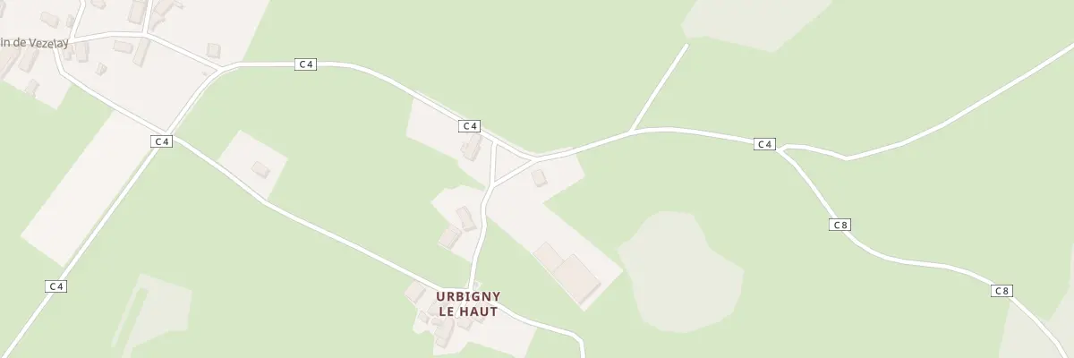 Plan du 1 Che des Fontenottes à Saint-André-en-Morvan