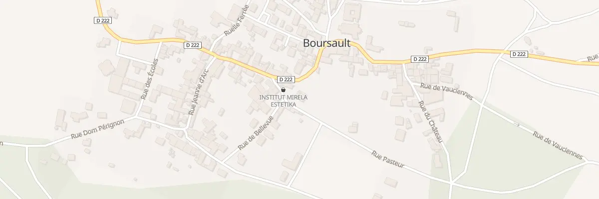 Plan du 1 Rue Pasteur à Boursault