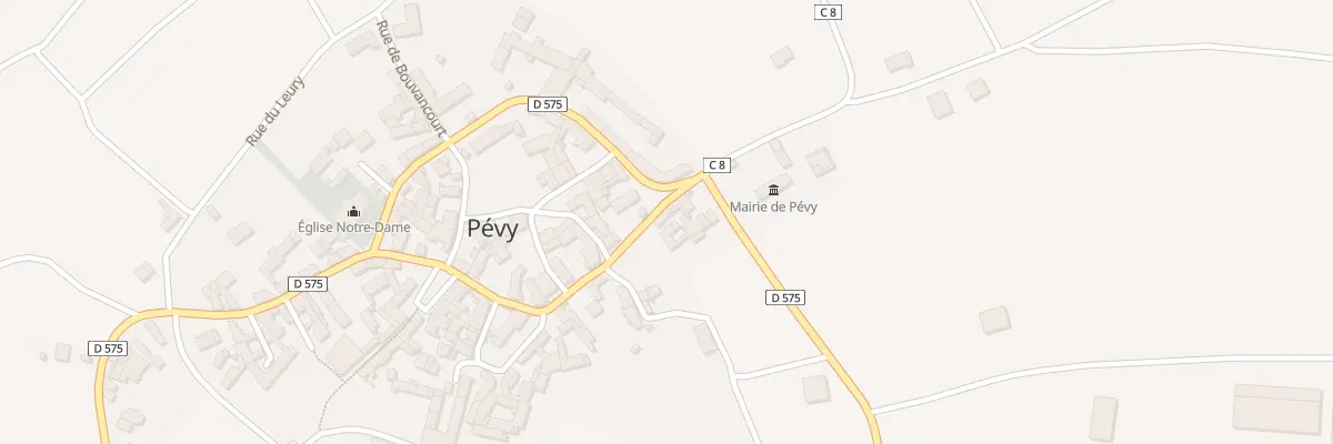 Plan du 3 Rue du Chapitre à Pévy