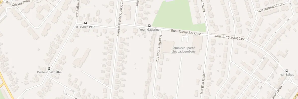 Plan du 12 Rue Youri Gagarine à Aulnoye-Aymeries