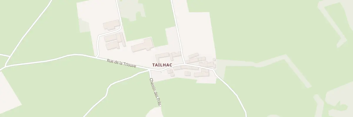 Plan du 5325 Tailhac à Bellevue-la-Montagne