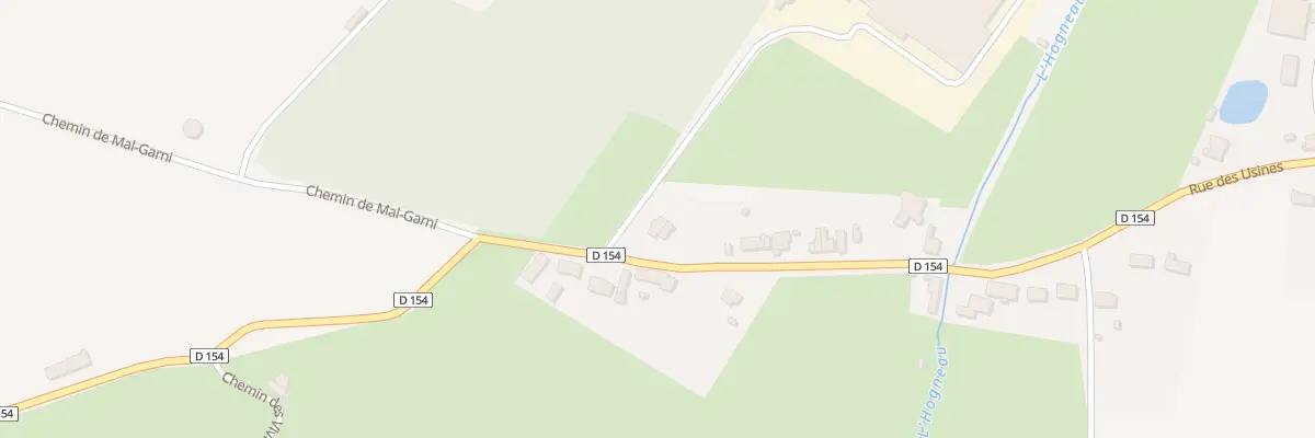 Plan du 34 Rue des Usines à La Longueville