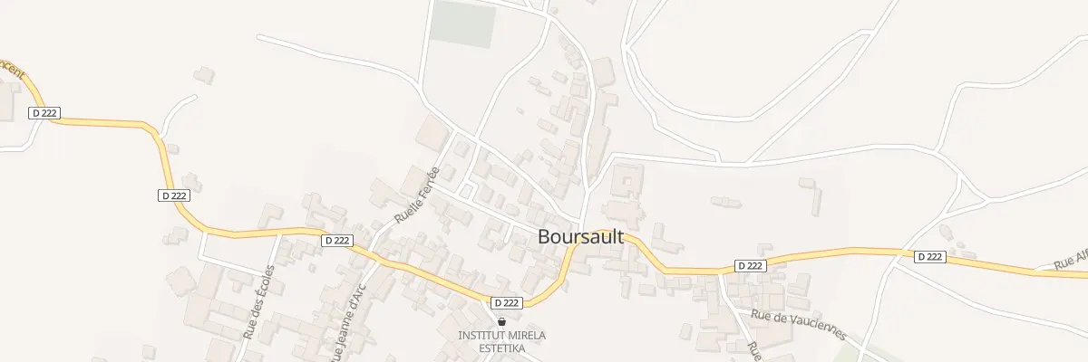 Plan du 1 Rue Maurice Gilbert à Boursault