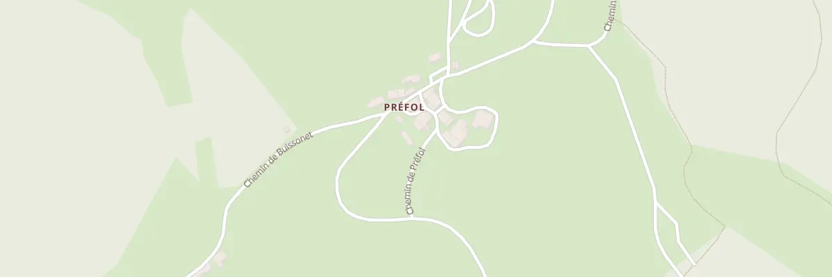 Plan du 30 Che de Prefol à Saint-Rirand