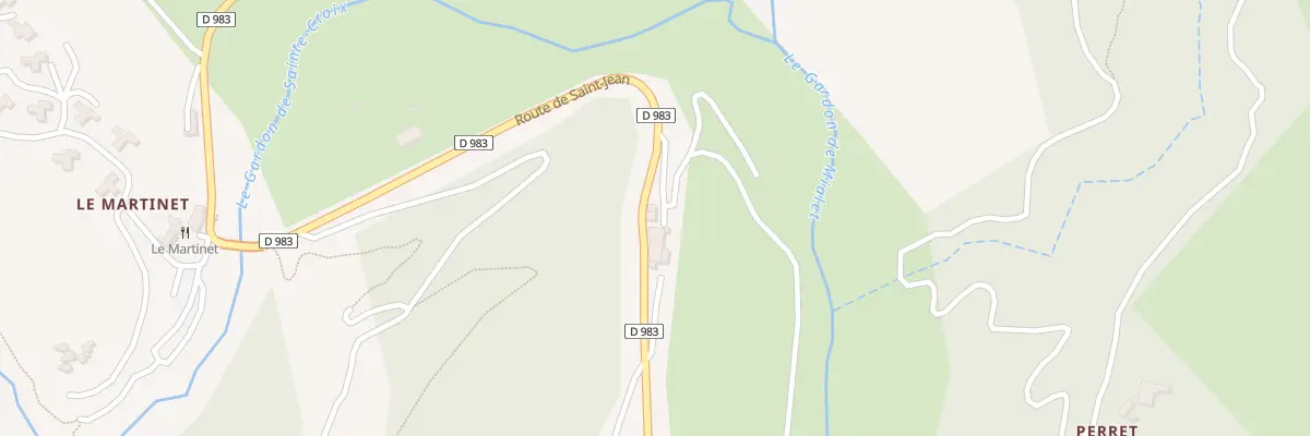 Plan du 5129 Fabregues à Saint-Étienne-Vallée-Française