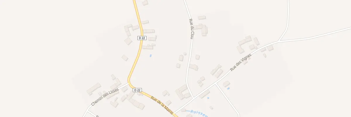 Plan du 5 Rue du Clou à Vosnon