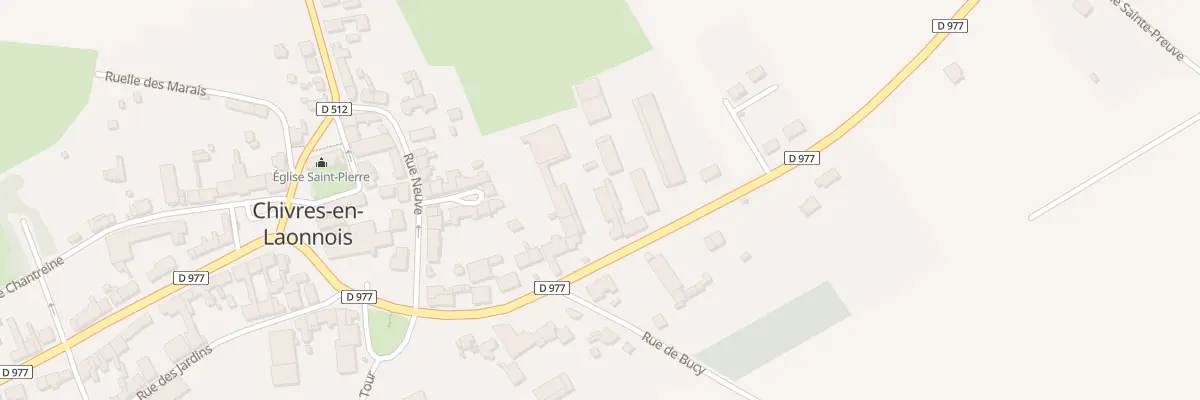 Plan du 11 Rue de Bucy à Chivres-en-Laonnois
