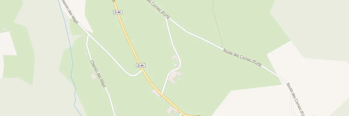 Plan du 105 Mte des Bachats à Champoly