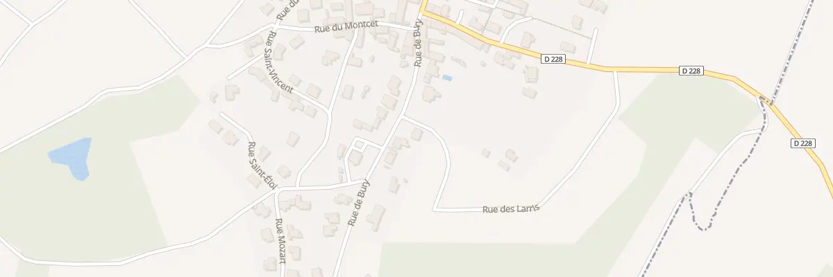 Plan du 4 Rue de Bury à Courcelles-Sapicourt
