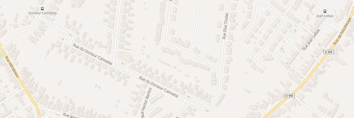 Plan du 50 Rue Youri Gagarine à Aulnoye-Aymeries