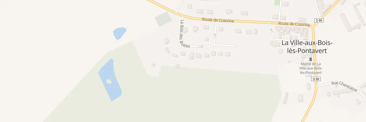 Plan du 8 Le Bois des Buttes à La Ville-aux-Bois-lès-Pontavert