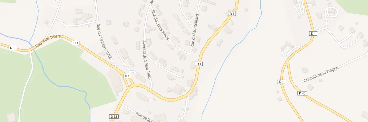 Plan du 170 Rue des Bois Noirs à Saint-Just-en-Chevalet