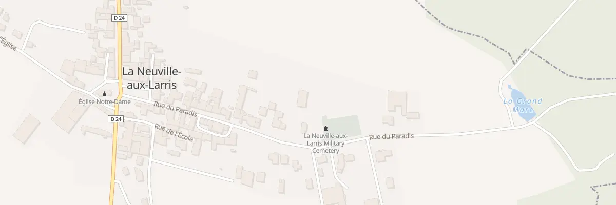 Plan du 25 Rue du Paradis à La Neuville-aux-Larris