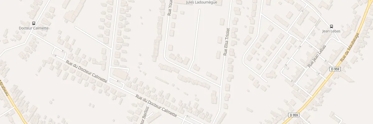 Plan du 19 Rue Youri Gagarine à Aulnoye-Aymeries