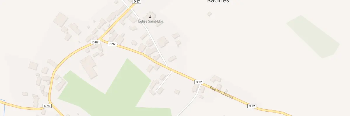 Plan du 11 Rue de l’Eglise à Racines