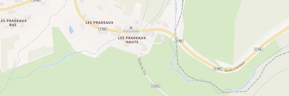 Plan du 5301 Le Suc à Grandrif