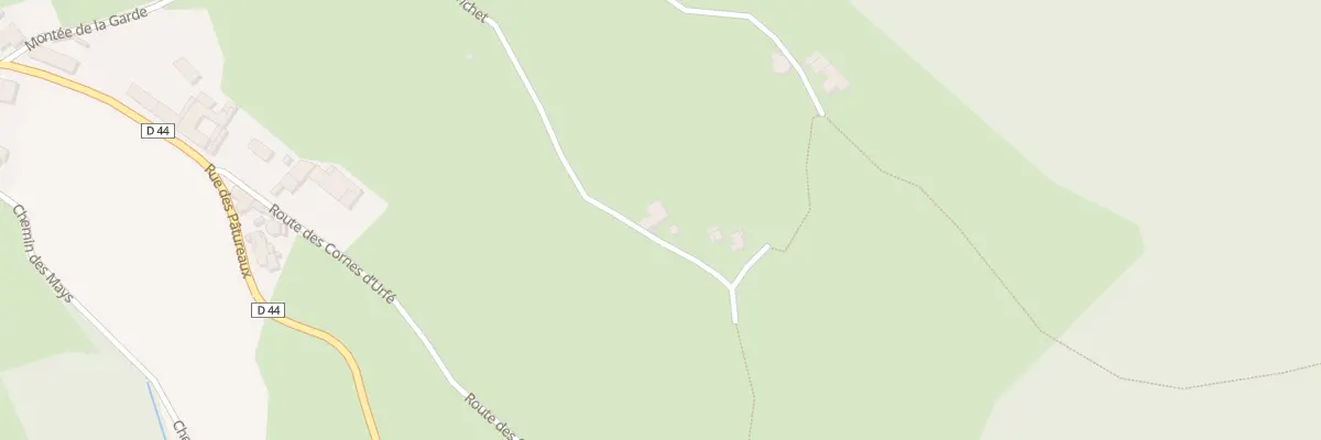 Plan du 5181 Le Bos à Champoly
