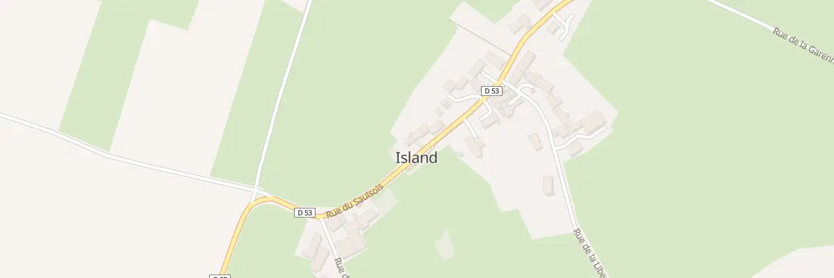 Plan du 20 Rue du Saulsois à Island