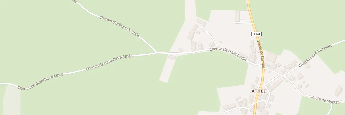 Plan du 9 Che de l’Huis Godin à Saint-André-en-Morvan