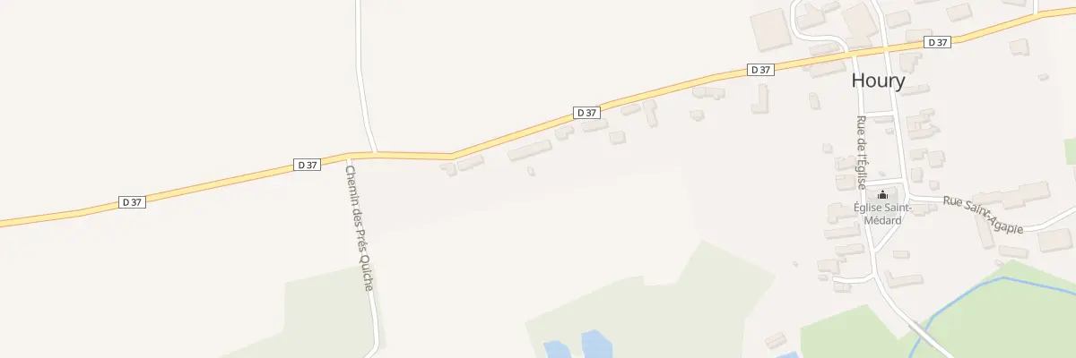 Plan du 15 Rue du Riez des Bois à Houry