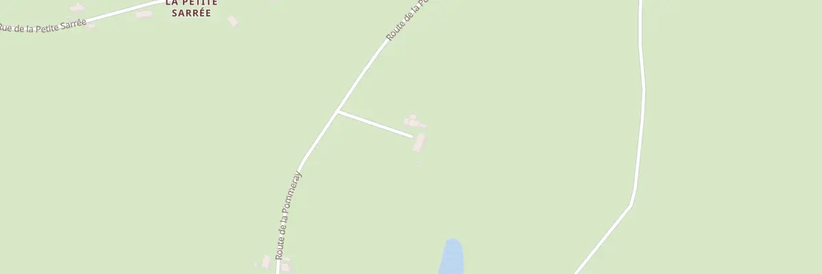 Plan du 1 Rte de Pommeray à Savigny-Poil-Fol