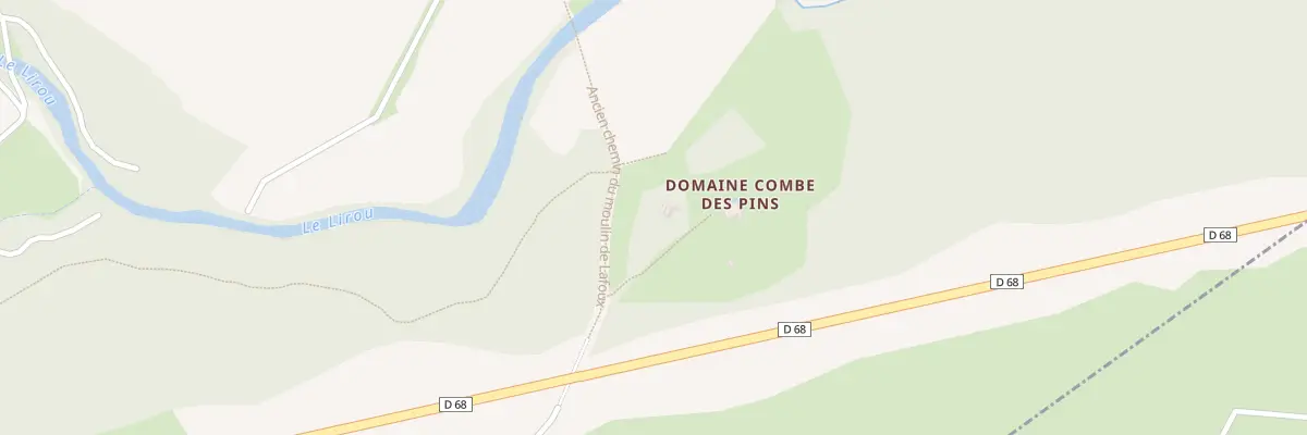 Plan du 5172 Combe des Pins au Triadou