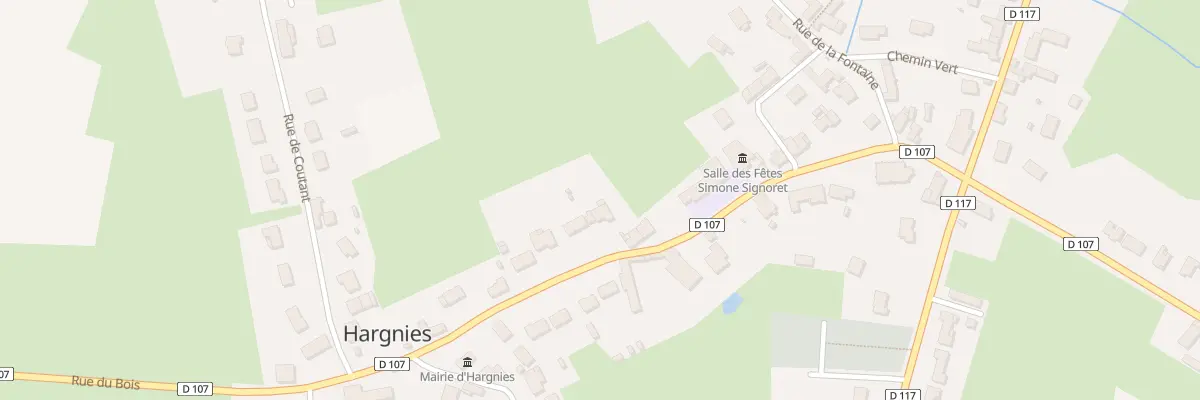 Plan du 24B Rue du Bois à Hargnies