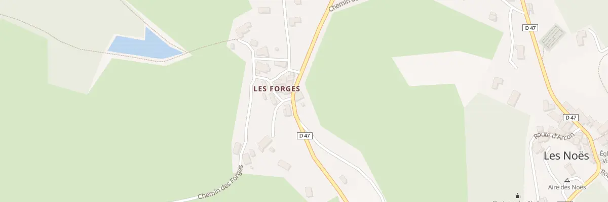 Plan du 1209 Rte de la Loge aux Noës