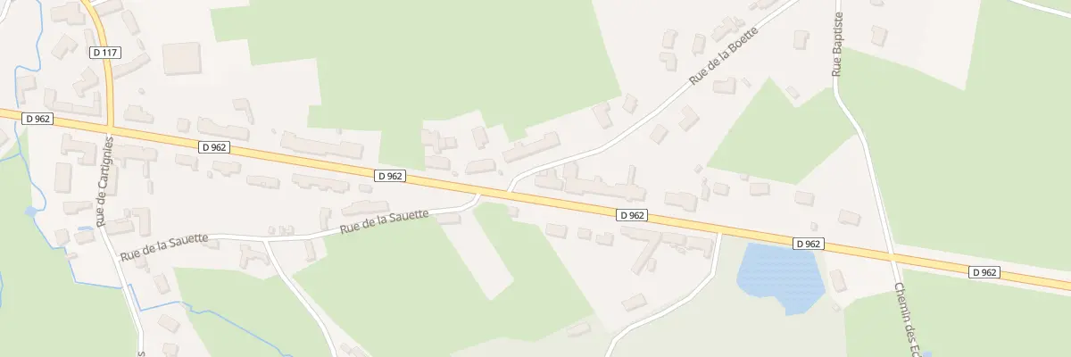 Plan du 32 N Rte Nationale à Marbaix