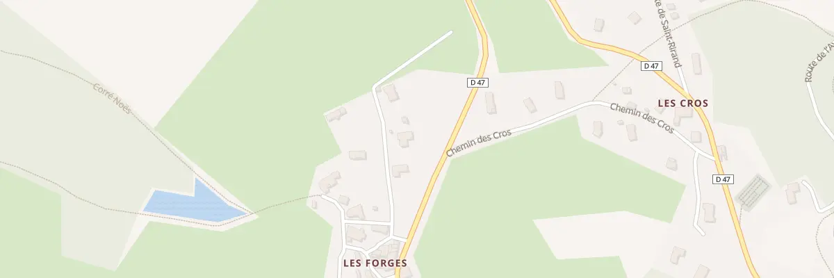 Plan du 74 Imp Vernami aux Noës