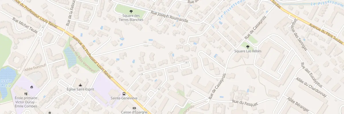 Plan du 17 Rue Jean Coulazou à Montpellier