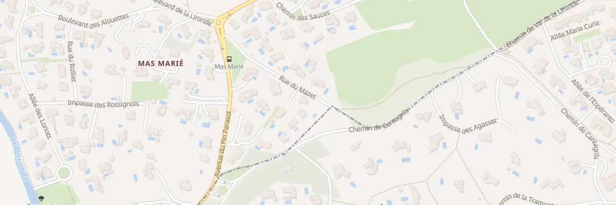 Plan du 168 Che du Mazet à Saint-Clément-de-Rivière